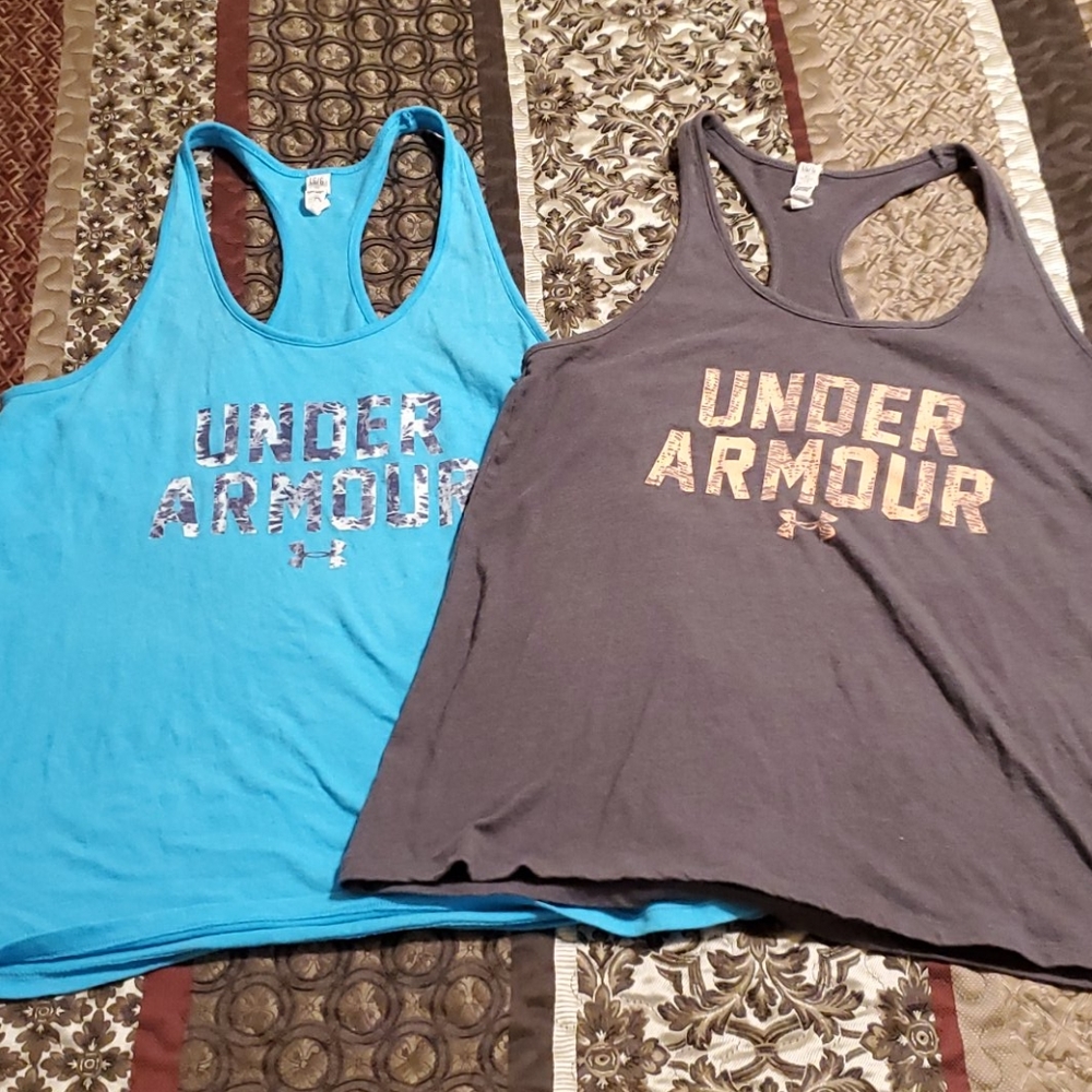 Under armor racerback tanks (2)